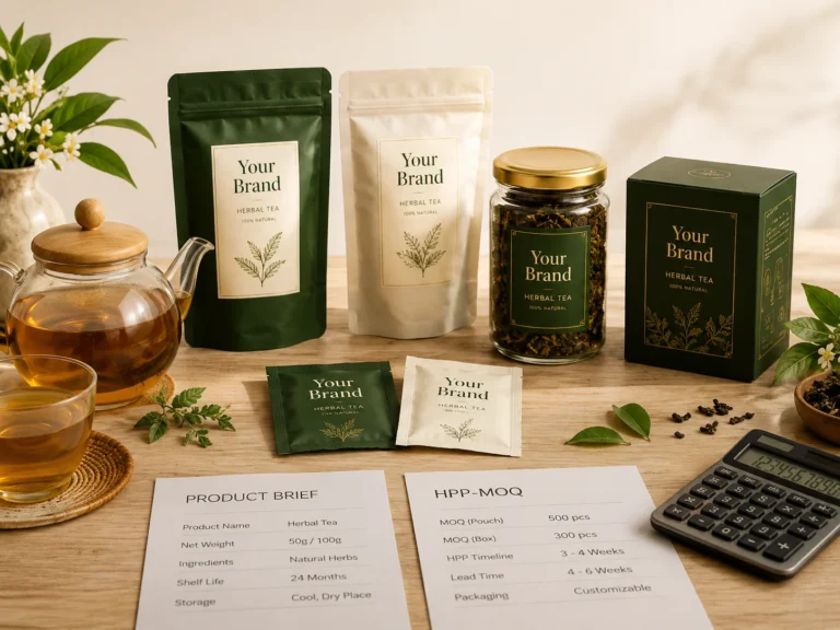 Jasa Maklon Teh Herbal: Jenis Produk, Proses, dan Legalitas
