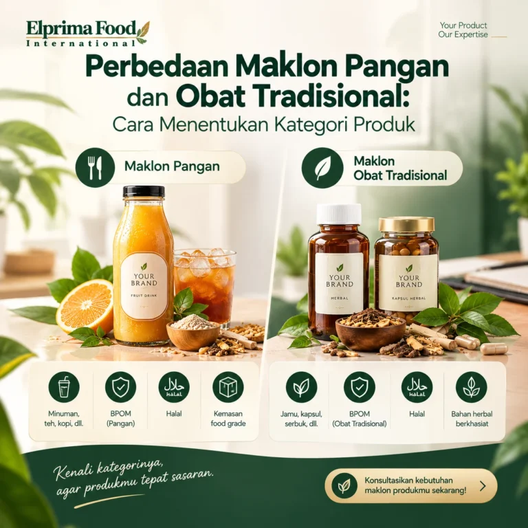 Perbedaan Maklon Pangan dan Obat Tradisional: Cara Menentukan Kategori Produk